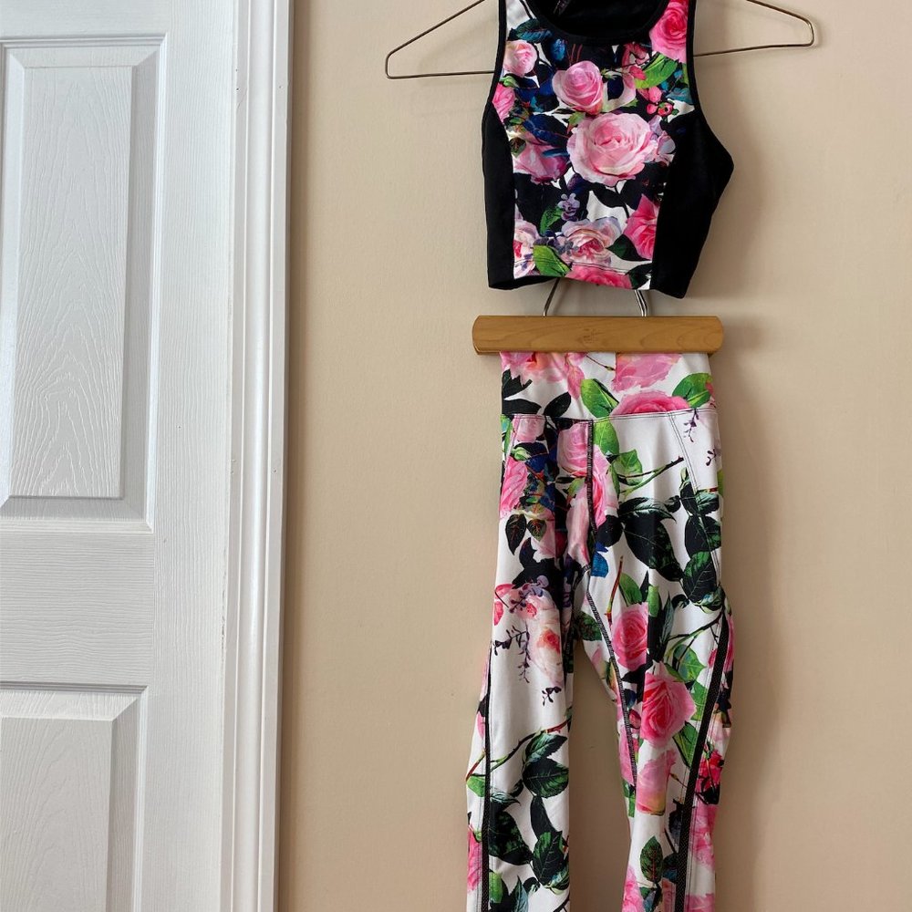 Floral Athletic Set